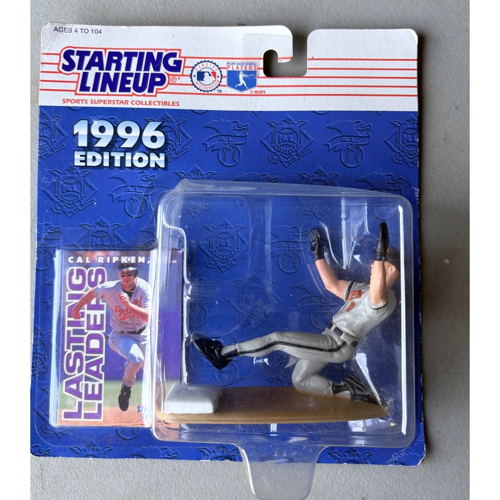 Kenner Starting Lineup 1996 Cal Ripken Jr Baltimore Orioles‎ Figure with Card